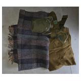 Military Gear with Bag, Blanket, Belt