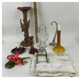 Capodimonte Floral, Cast Iron Clawfoot for Tub, MC