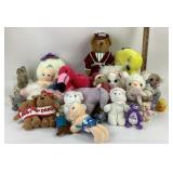 Stuffed Animals Including Ty, Tweety, Oreo Bears