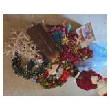 Christmas Decor, Candles, Ornaments, Wreaths