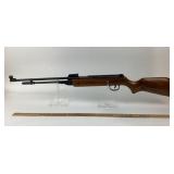 Woodgrain Air Rifle with Iron Sights