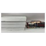 VHS Collection & 2 Trading Card Storage Boxes