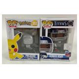 Pikachu Pokemon Funko #353& Derrick Henry NFL