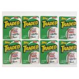 8 Topps 1990 Traded baseball packs
