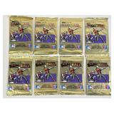 8 o-pee-chee 1991 baseball packs