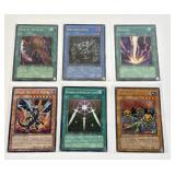 6 Holographic Yu-Gi-Oh Cards