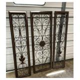Metal wall decor