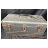 Craftsman Metal Toolbox With Hand Tools