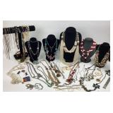 Assorted Costume Jewelry Necklaces, Chains