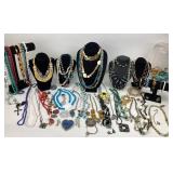 Assorted Beaded Necklaces, Pendants, Pins