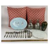 Eddie Bauer Snowman Platter, Flatware, Decorative