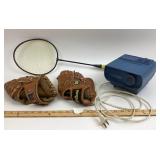 Wilson Baseball Glove, View Master Projector, Rack
