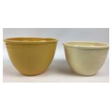 Fiesta Mixing Bowls in Yellow, Ivory