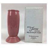 Fiesta Millennium Vase in Rose