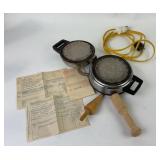 Electric Waffle Iron 220V With Documents