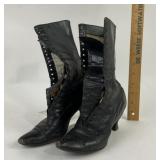 Red Cross Shoe High Lace Up Boots