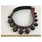 Brass Sleigh Bell Belt
