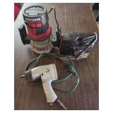 Craftsman Router, Sabre Saw, Pneumatic Wrench