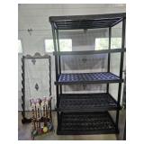 71'H 42'L 23W 5 Tier Heavy Duty Shelf, Croquet set