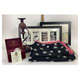 Neqwa Ornament, Wall Art, Blanket, Candle Holder