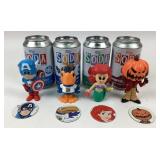 4 Funko Soda Limited Edition Figures