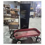 Big Red Wagon By Roadmaster, Black 4 Drawer Filing