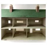 Large Wooden Tudor-Style Dollhouse