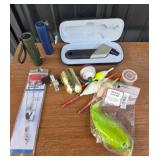 Fishing Reel, Float Bobbers, Minnow Knife