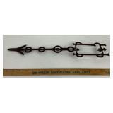 Cast Iron Lightening Rod Weathervane, Missing Inse