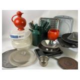 Kitchenware Including Pans, Bowls, Utensils