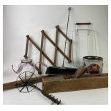 Woodworking Tools, Metal Dï¿½cor Items