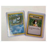 Pokemon Cards Vaporeon Holo, Erika Trainer