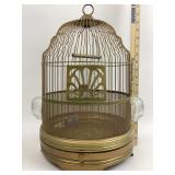 Crown Brass Bird Cage