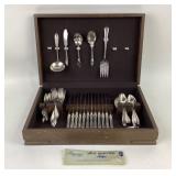 1847 Rogers Bros LufberrySilver Plated Flatware Se