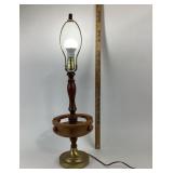 Mid Century Tobacco Pipe Holder Table Lamp