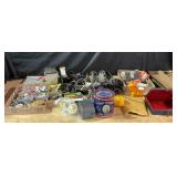 Electrical Components, Wiring, Maxell Tapes, Tools