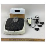 Wahl Hair Clipper, Suntone Radio, MCM Rex Bathroom