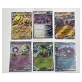 6 Pokemon Cards