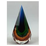 Muranoï¿½Glass Teardrop Sculpture