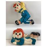Plastic Raggedy Ann Wall Art