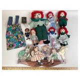 Raggedy Ann Dolls, Wall Art, Bookmarks