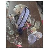 Glassware, AC/DC Glasses, Farberware Percolator