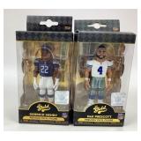NFL Dak Prescott & Derrick Henry Funko Gold