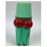 Bottoms Up! Vintage Lady Green Plastic Cocktail