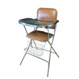 Mid-Century Metal Baby High Chair