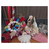 Christmas Decorations, Santa Figures, Wreaths