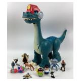 Large Dinosaur, FP Little People, & Toys