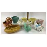 Pottery Planters Hoosier USA Japan Animals +