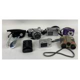 Digital Cameras, HP, Polaroid, Binoculars
