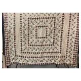 Quilt With Floral Accents